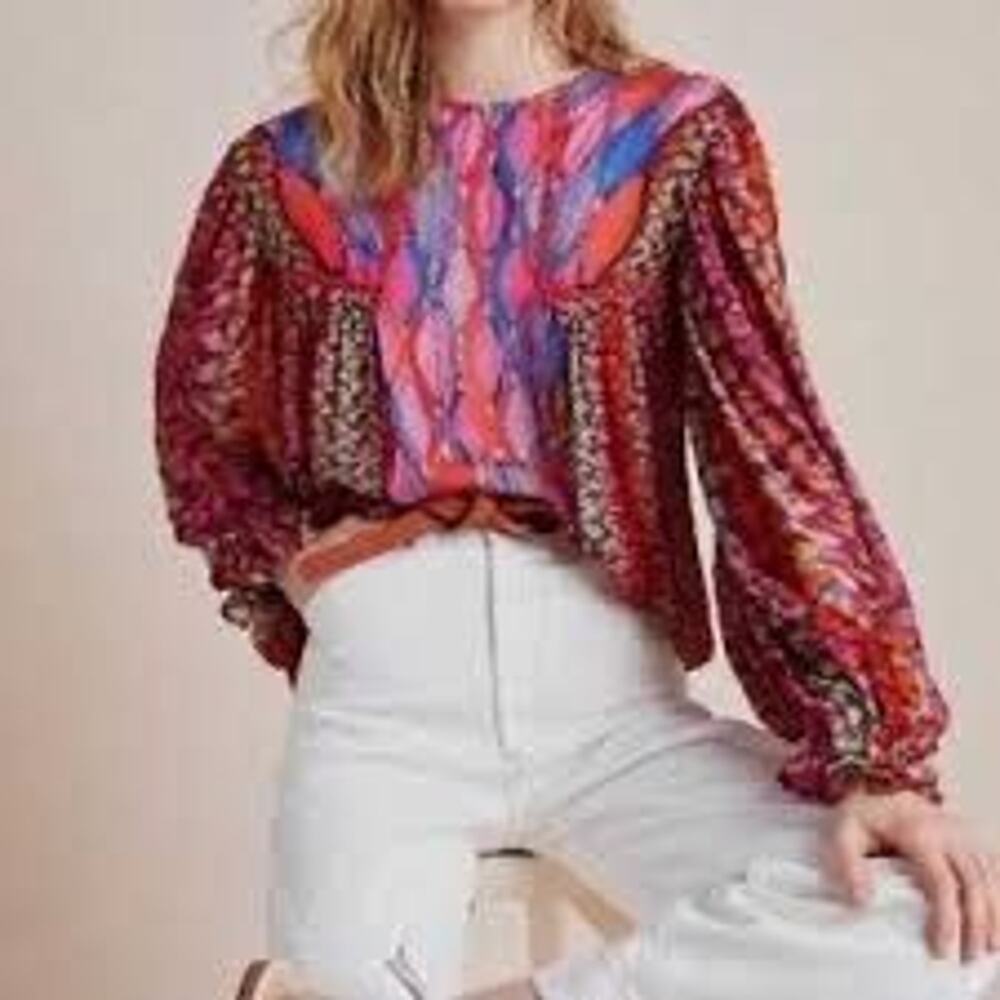Bl^nk London Multicolor Miranda Blouse S